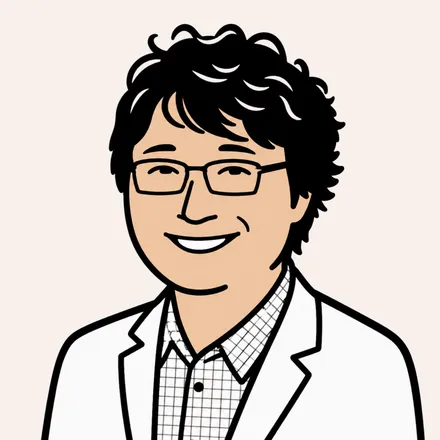 Illustrated portrait of Changhwan Chae