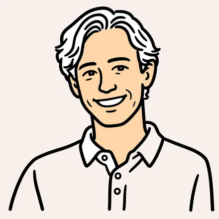 Illustrated portrait of John Liberty