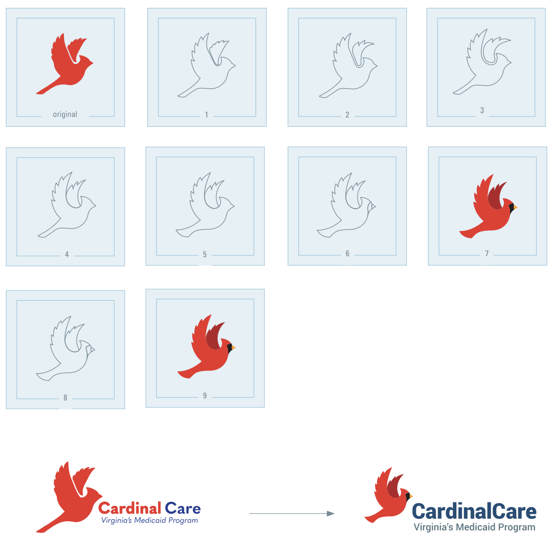 Cardinal Care rebrand